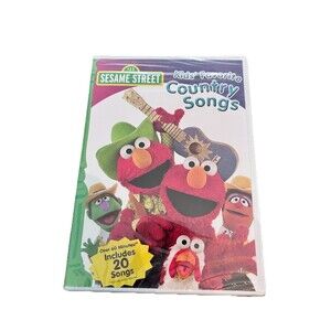 Kids Favorite Country Songs (DVD, 2007) Sesame Street 123 Sealed Elmo